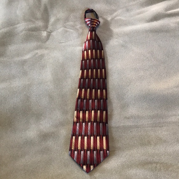 Preswick & Moore Zipper Adjustable Tie. EUC. - Picture 1 of 11